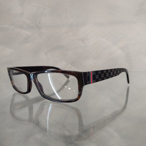 Vintage Gucci GG 3198 Tortoise shell 54mm Eyeglasses - Picture 1 of 12